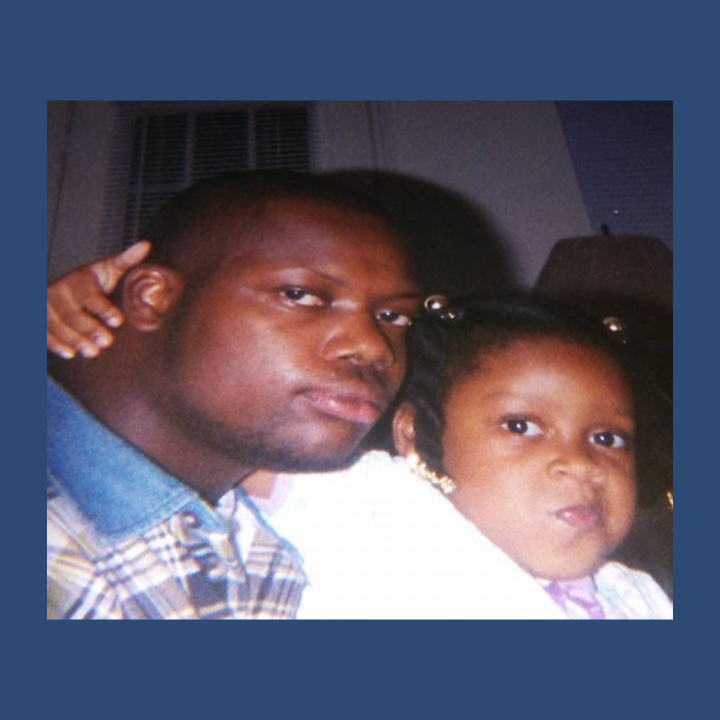 A picture of Shamekia Hill's brother and niece.